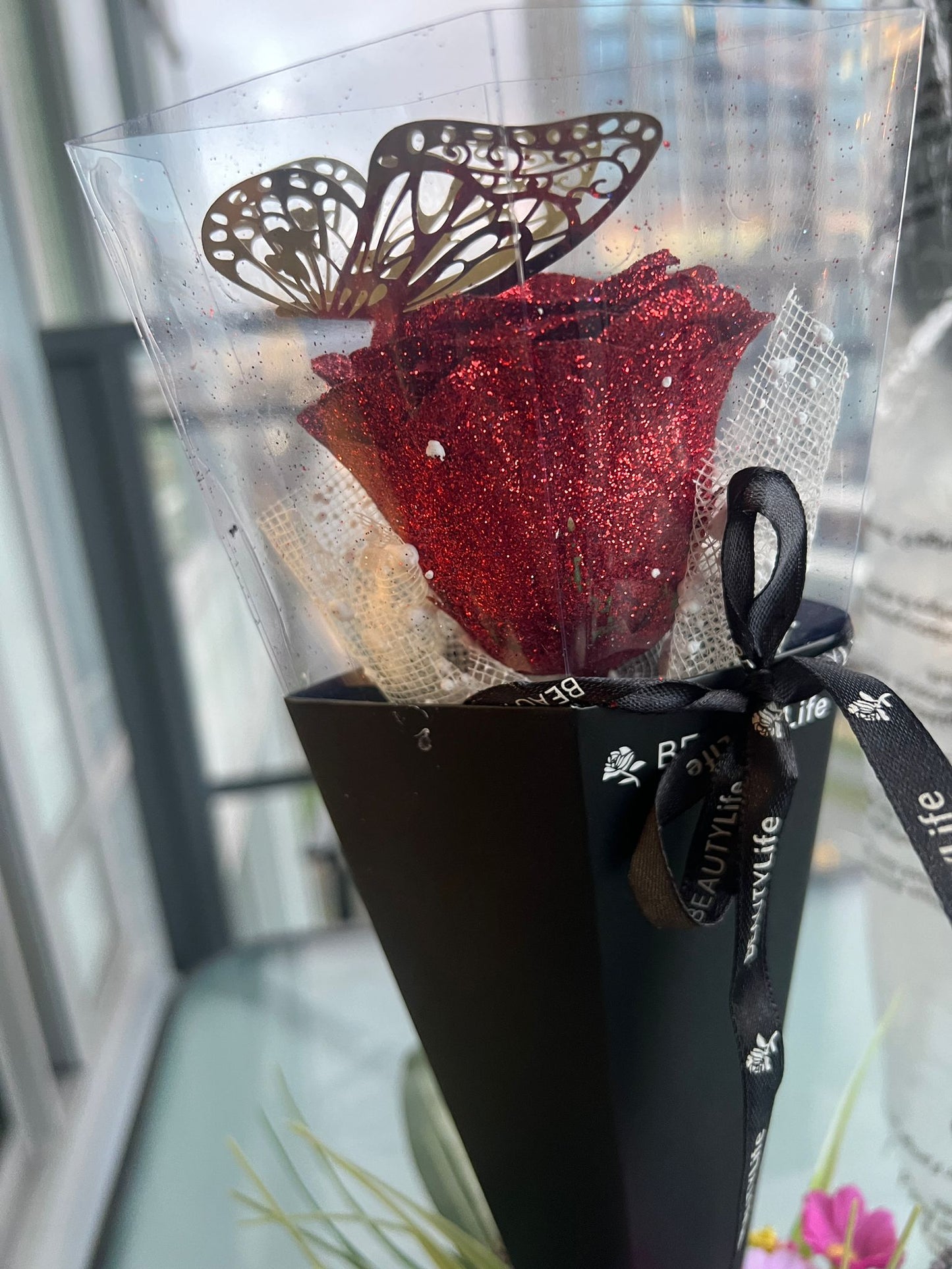 Luxury Glitter Rose Bouquet