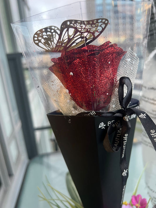 Luxury Glitter Rose Bouquet